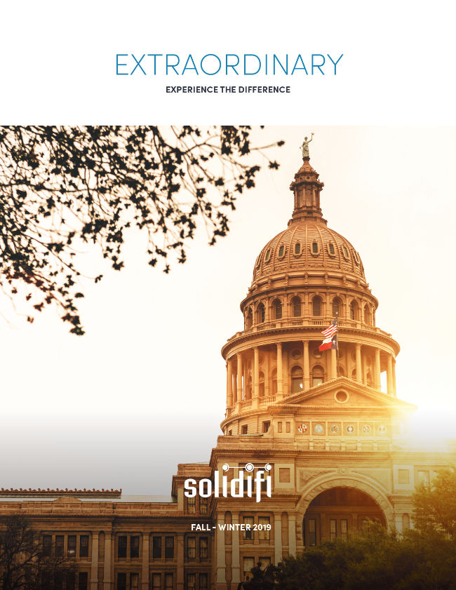 Solidifi Extraordinary Magazine - 2019 Fall-Winter Edition